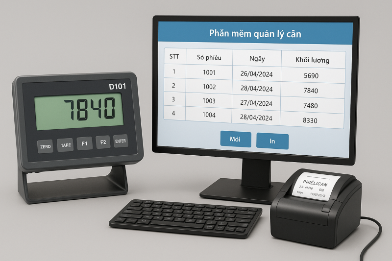 Cân Xe Tải Tự Động 4.0 Tại Long An
