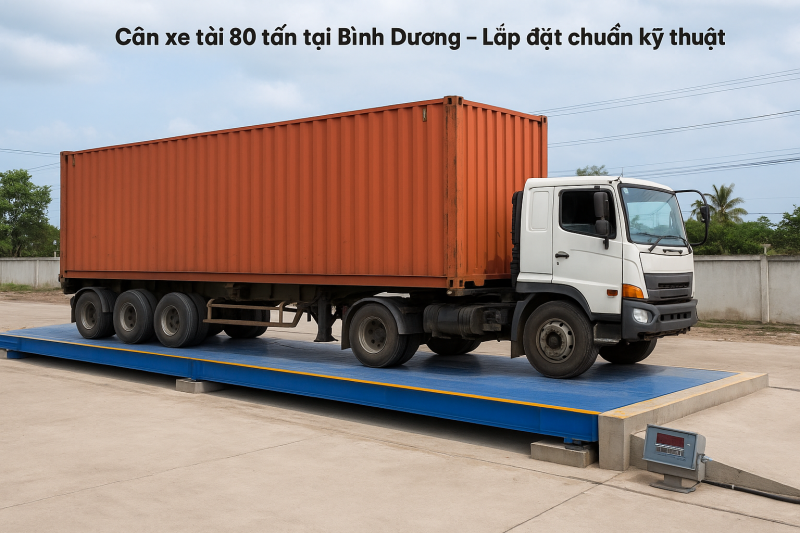 Cân Xe Tải 80 Tấn Thuận An