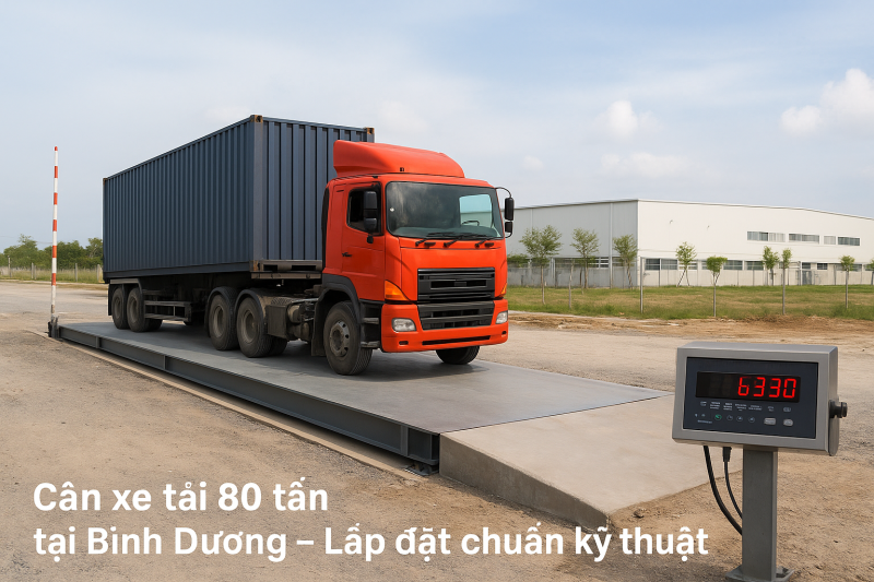 Cân Xe Tải 80 Tấn Thuận An